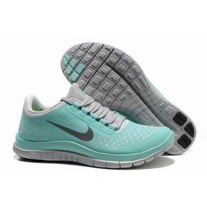 {NIKE} Free Run 3.0 - Mint/Turquoise
